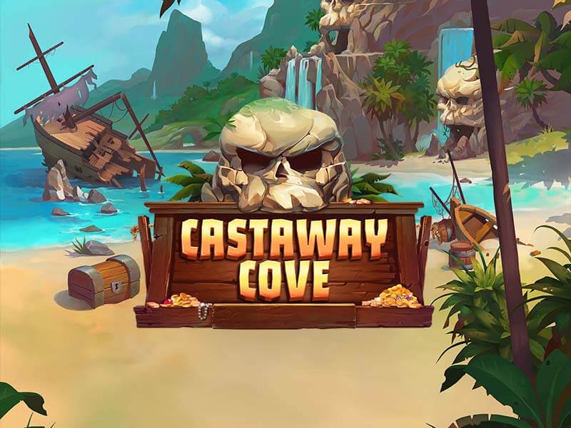 Interface de jogo classic slots em um dispositivo móvel - Castaway Cove