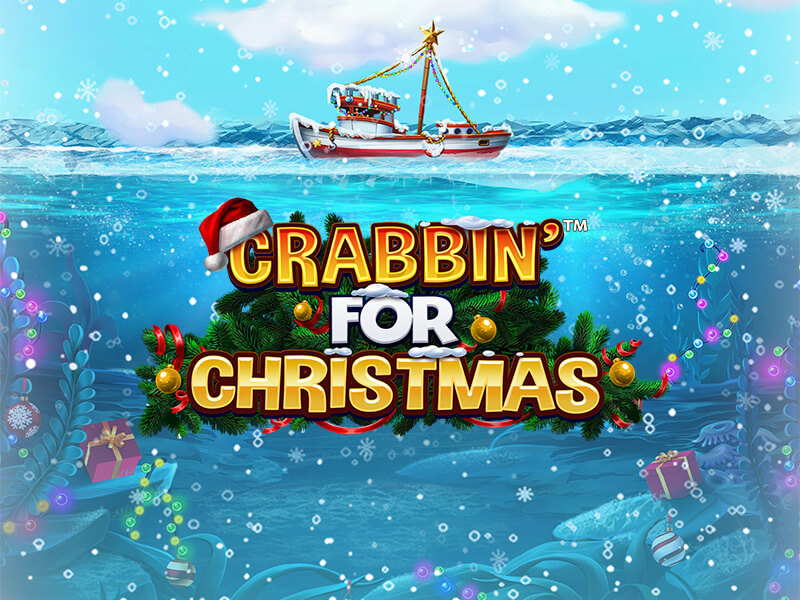 Capa do jogo Crabbin' For Christmas, um classic slots 777 temático