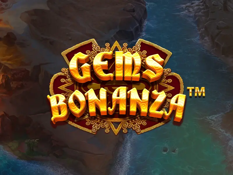 Símbolo Wild em um jogo de slot - Gems Bonanza