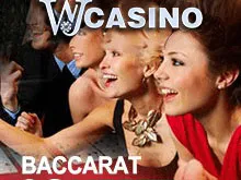 Dealer de Bacará ao Vivo em mesa VIP